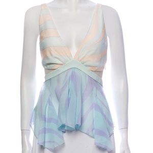 Emilio Pucci L Blouse 💕 groovy pastel print